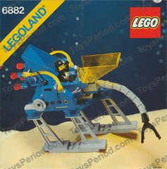 LEGO 6882 Walking Astro Grappler Instructions and Parts List