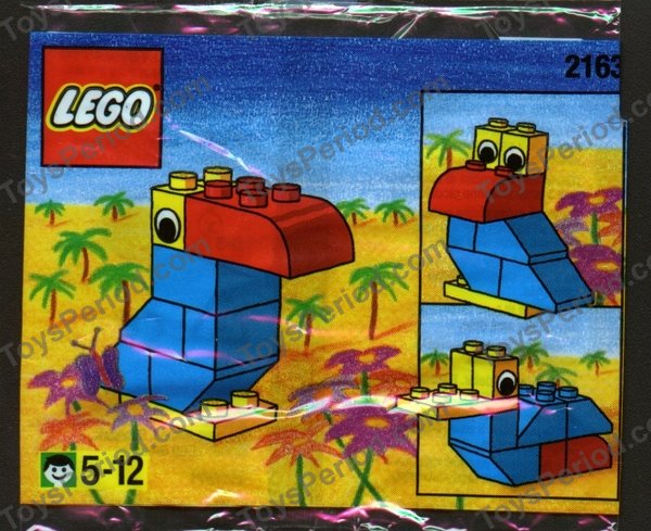 LEGO 2163 Sabah Promotional Set - Toucan Bird Instructions and