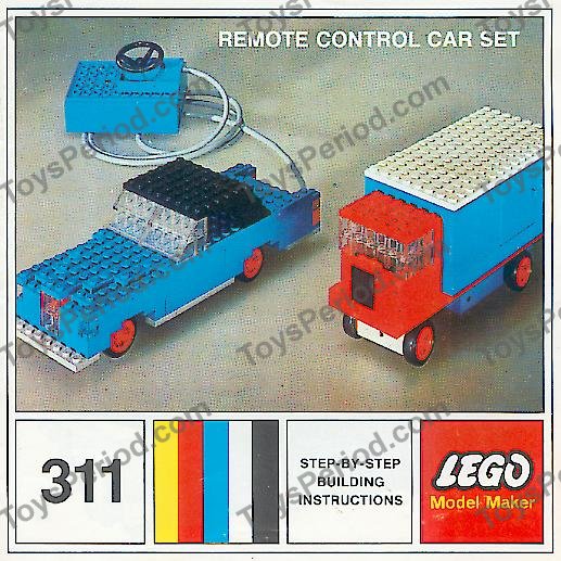 Lego 311 5 Remote Control Car Set Set Parts Inventory And