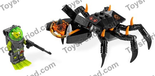 LEGO 8056 Monster Crab Clash Set Parts List
