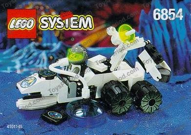 LEGO 6854 Alien Fossilizer Instructions and Parts List