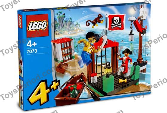 LEGO 7073 Pirate Dock Instructions and Parts List