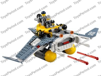 LEGO 70609 Manta Ray Bomber Set Parts List
