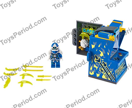 LEGO 71715 Jay Avatar - Arcade Pod Set Parts List