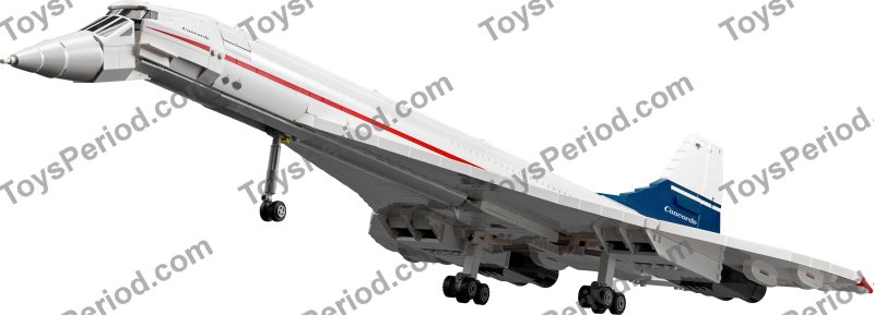 LEGO 10318 Concorde Set Parts List