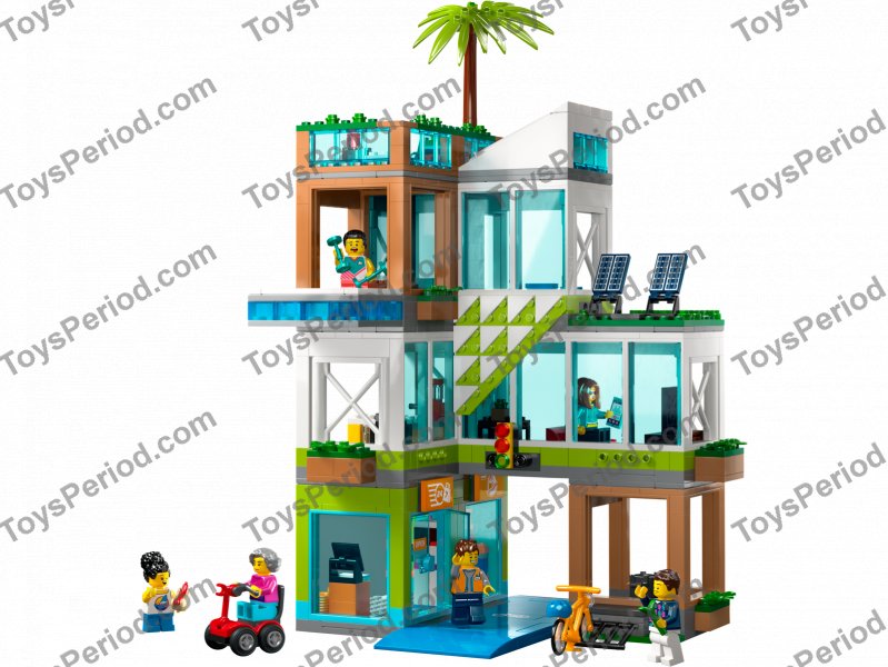 LEGO 60365 Apartment Building Set Parts List