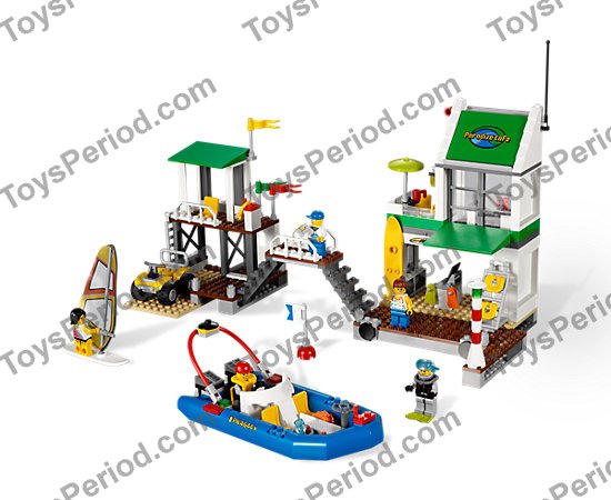 LEGO 4644 Marina Instructions and Parts List