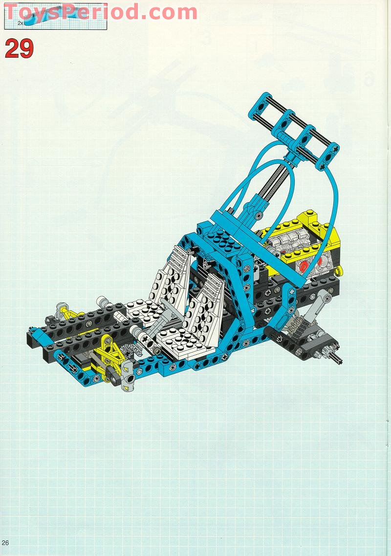 LEGO 8437 Future Car Instructions and Parts List