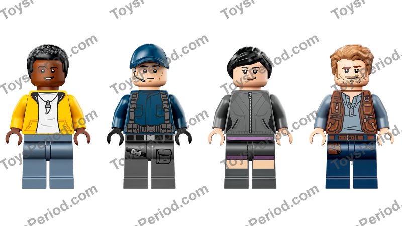 LEGO 76942 Baryonyx Dinosaur Boat Escape Set Parts List