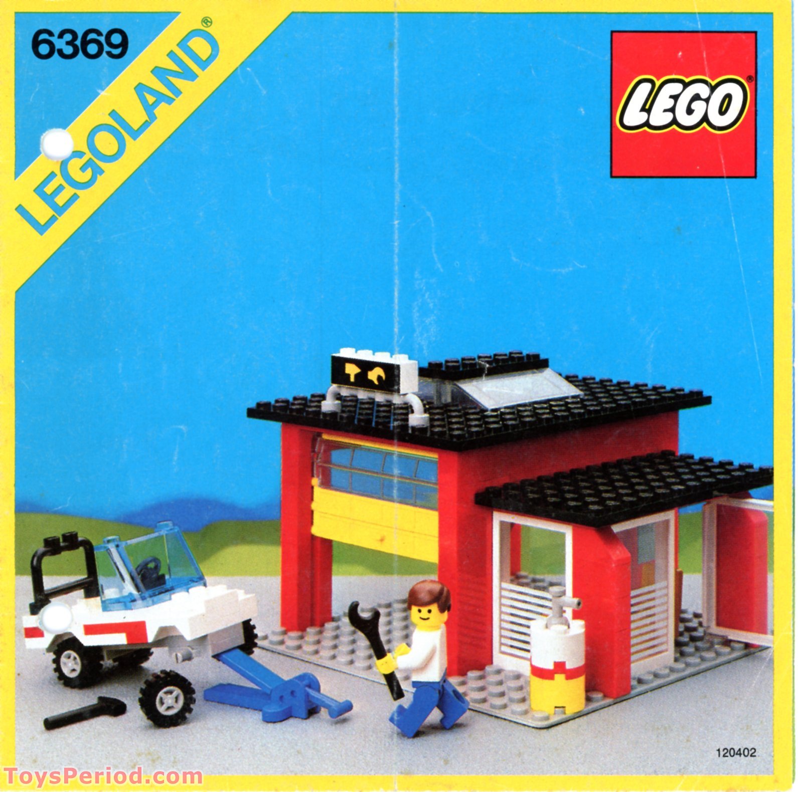 LEGO 6369 Auto Workshop Instructions and Parts List