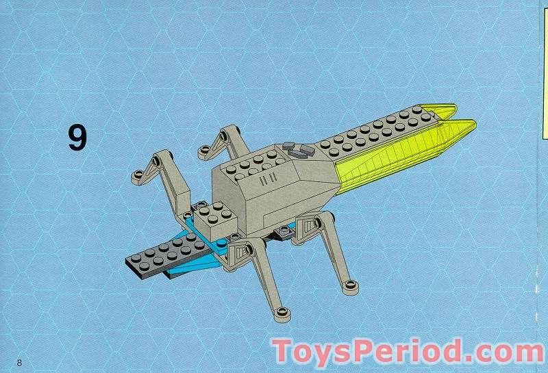 LEGO 6909 Sonic Stinger with Promotional Mask Instructions and