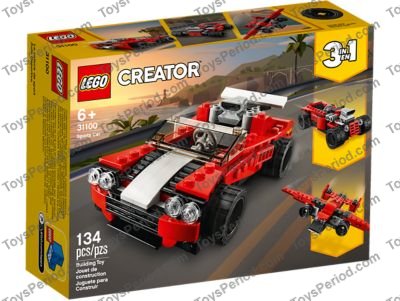 LEGO 31100 Sports Car Set Parts List