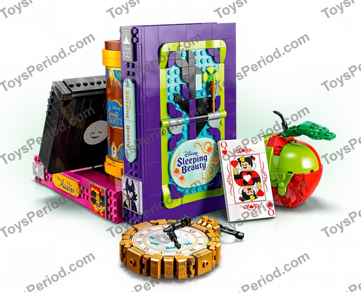 LEGO 43227 Villain Icons Set Parts List