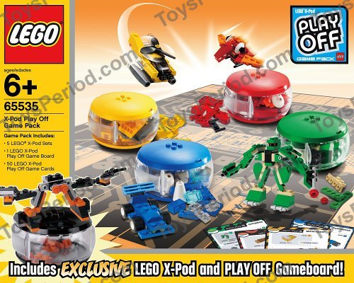 LEGO 65535 X-Pod Play Off Game Pack Set Parts List