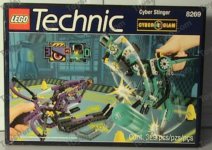 LEGO 8269 Cyber Stinger Instructions and Parts List