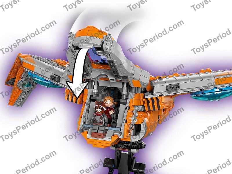 LEGO 76193 The Guardians' Ship Set Parts List