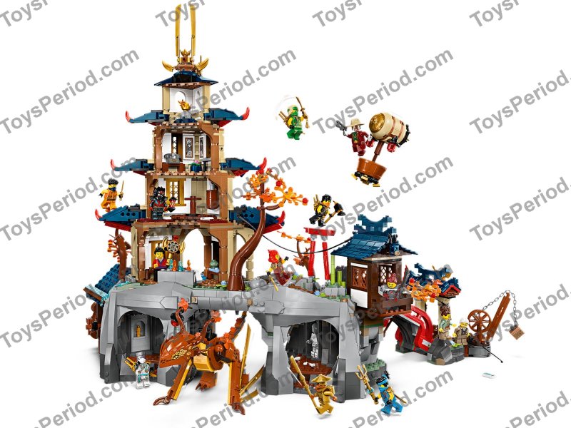 タナゴb Review: 71814 Tournament Temple City from LEGO® NINJAGO