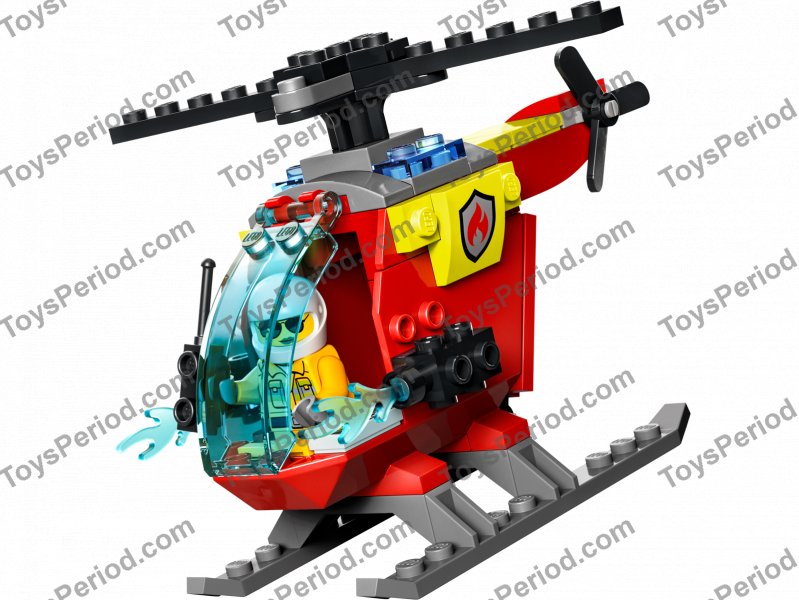 LEGO 60318 Fire Helicopter Set Parts Inventory and Instructions LEGO