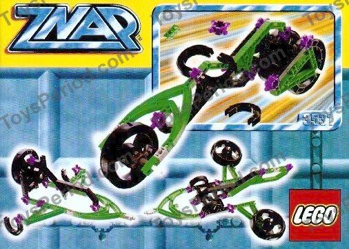 LEGO 3531 Tri-Bike Instructions and Parts List