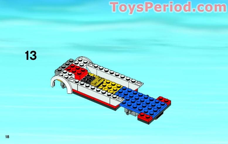 LEGO 4431 Ambulance Instructions and Parts List