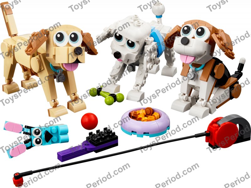 LEGO 31137 Adorable Dogs Set Parts List