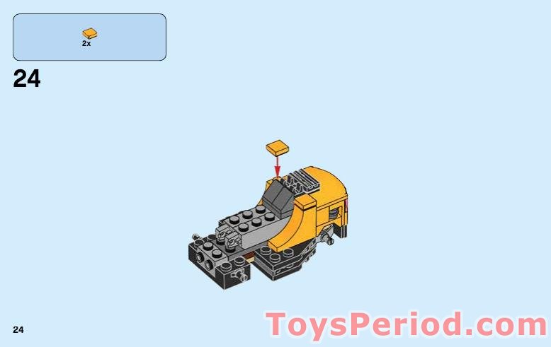 LEGO 60198 Cargo Train Instructions and Parts List