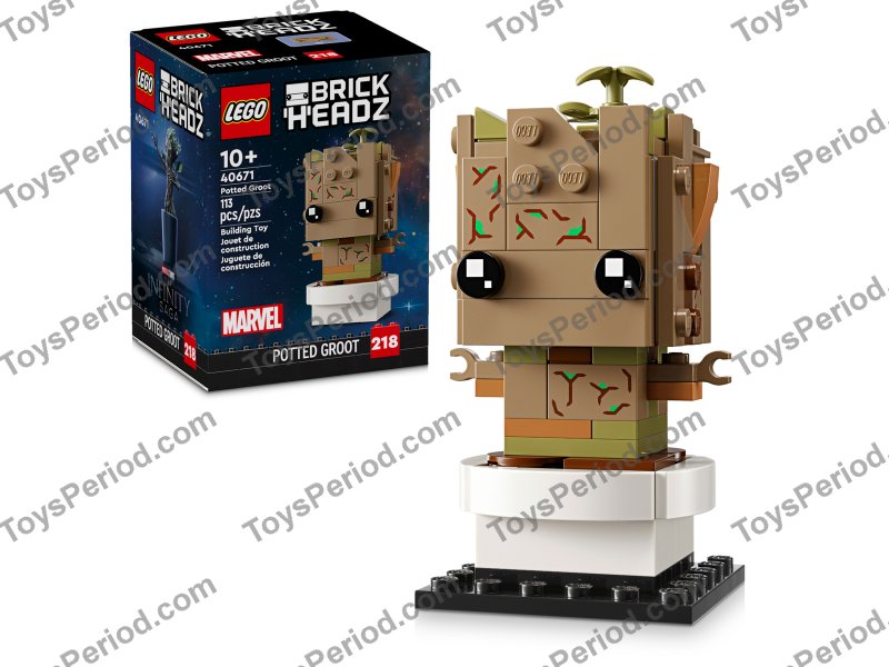 LEGO 40671 Potted Groot Set Parts List