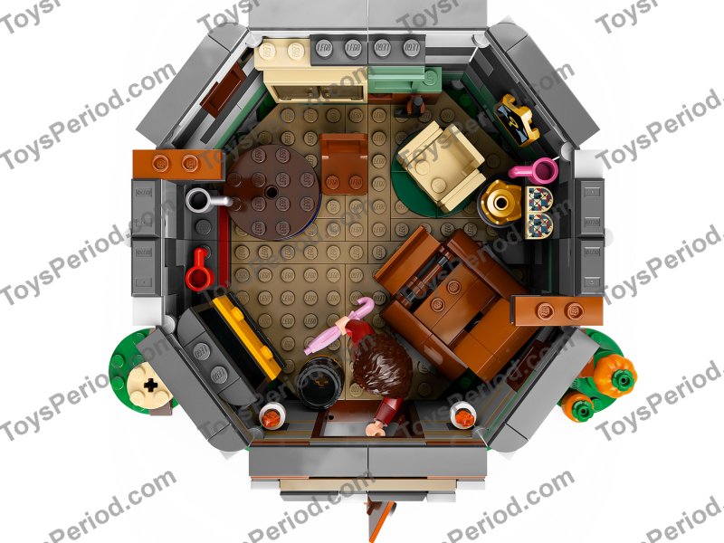 LEGO 76428 Hagrid's Hut: An Unexpected Visit Set Parts List
