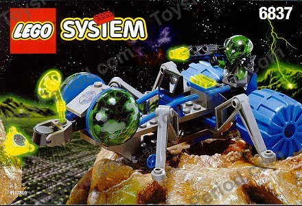 LEGO 6837 Cosmic Creeper Instructions and Parts List