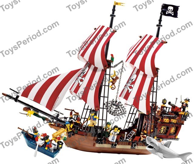 LEGO 6243 Brickbeard's Bounty Instructions and Parts List
