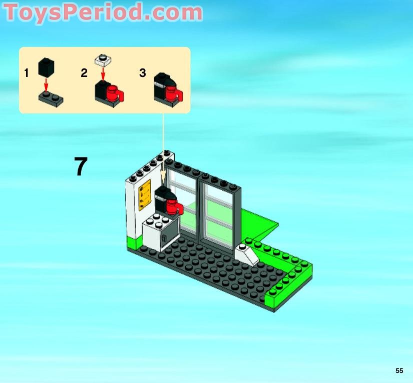 LEGO 4644 Marina Instructions and Parts List
