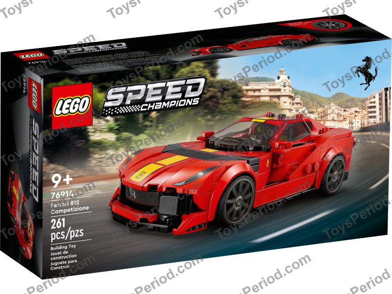 確認用2 LEGO 76914 Ferrari 812 Competizione Set Parts List