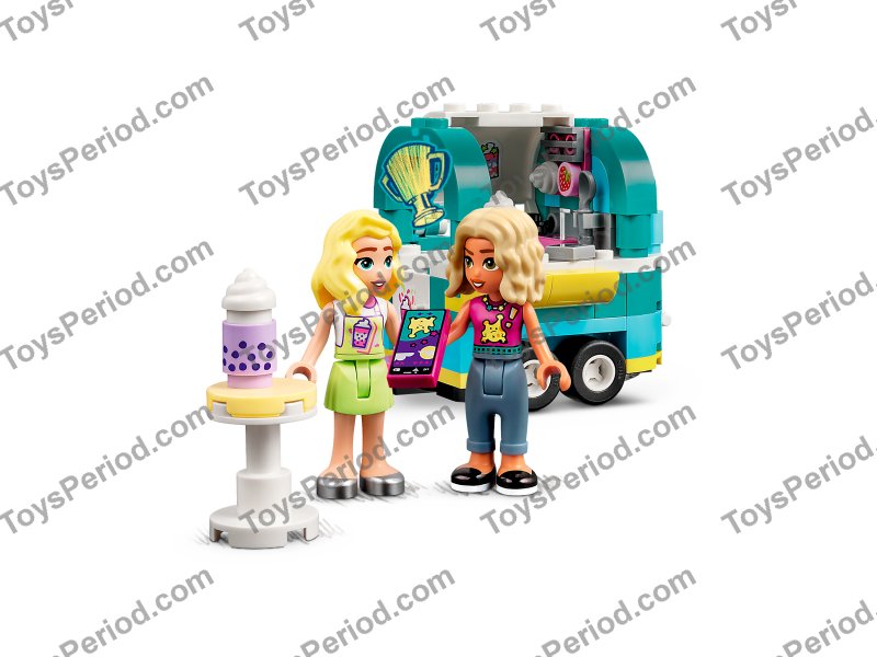 LEGO 41733 Mobile Bubble Tea Shop Set Parts List