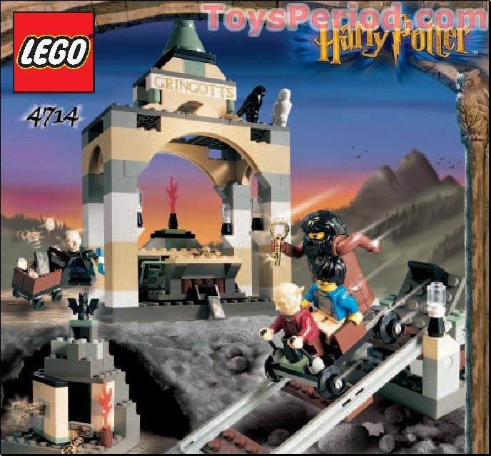 LEGO Harry Potter 4714 Goblin with Black legs Minifigure