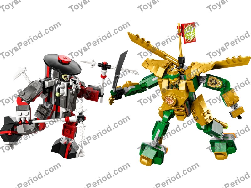 ティート　ニヒトニアコントラペラ LEGO NINJAGO Zane's Battle Mech Suit Lloyd's Green Dragon