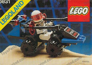 LEGO 6831 Message Decoder Instructions and Parts List