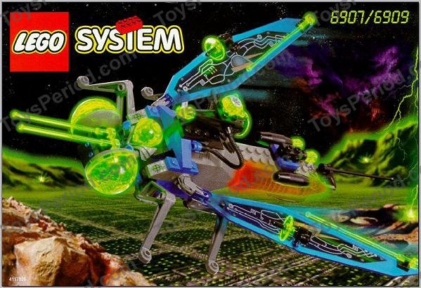 LEGO 6907 Sonic Stinger Instructions and Parts List