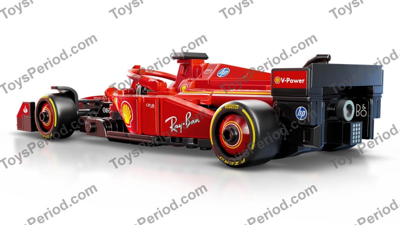 LEGO 77242 Ferrari SF-24 Set Parts List