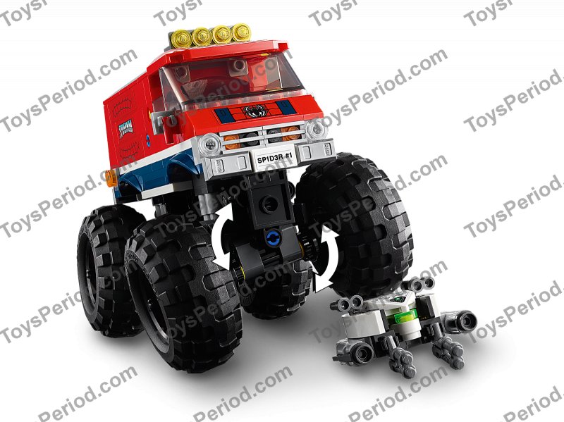 LEGO 76174 Spider-Man's Monster Truck vs. Mysterio Set Parts List