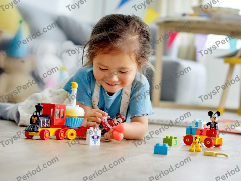 LEGO 10941 Mickey & Minnie Birthday Train Set Parts List