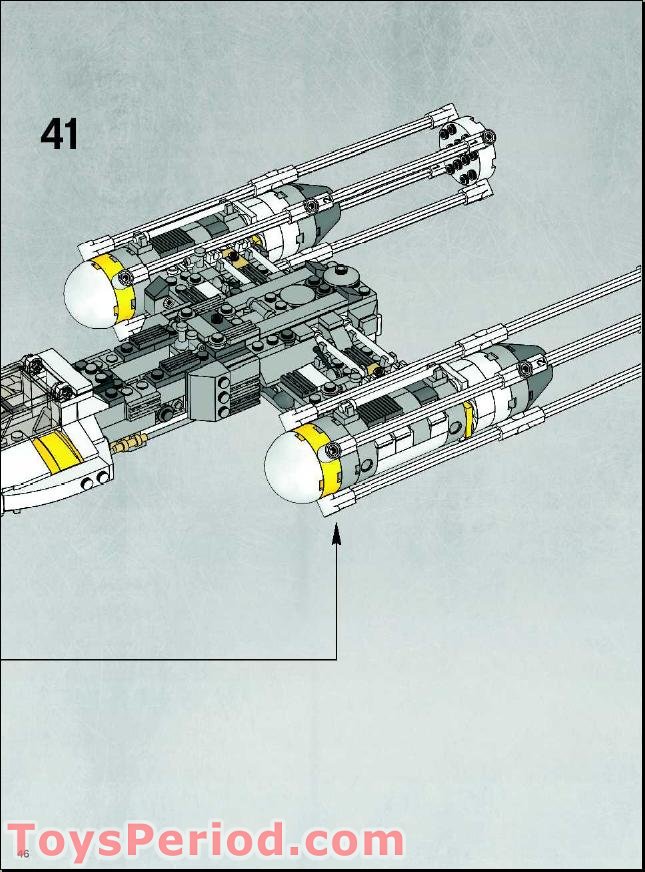LEGO 7658 Y Wing Fighter Instructions And Parts List lego-7658-y-wing-fighter-instructions-and-parts-list