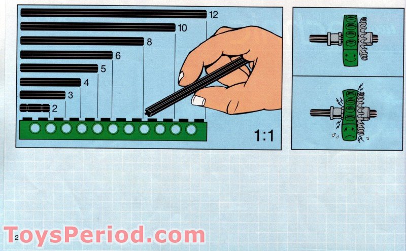 LEGO 8217 The Wasp Instructions and Parts List