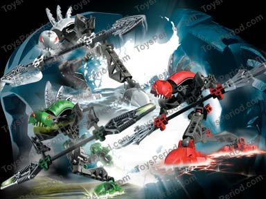 LEGO K8592 Rahkshi Kaita Za Kit Set Parts List