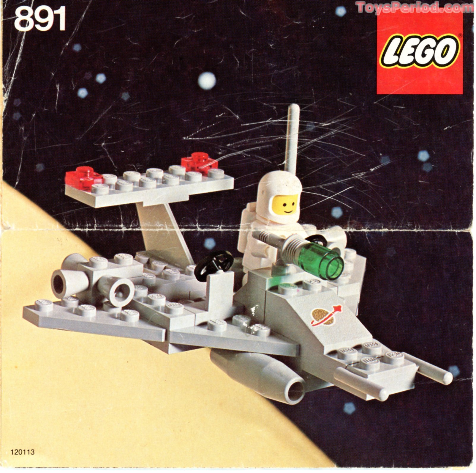 LEGO 891 Two-Man Scooter, Non-US Version of 442 Instructions and