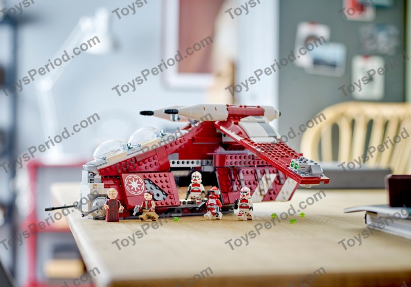 LEGO 75354 Coruscant Guard Gunship Set Parts List