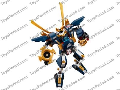 LEGO 70642 Killow vs. Samurai X Set Parts List