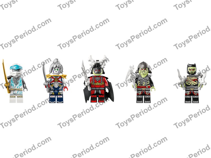 1️⃣Aoharu　12個　レッグベルト LEGO NINJAGO Zane's Ice Dragon Creature 71786 Speed Build