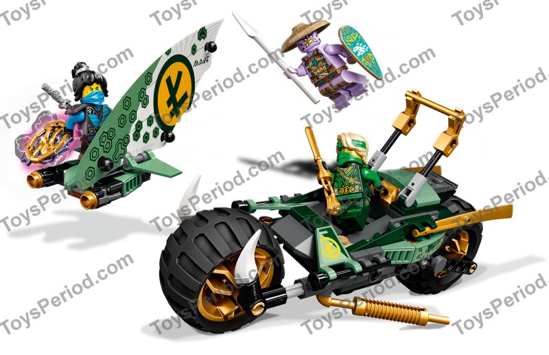 LEGO 71745 Lloyd's Jungle Chopper Bike Set Parts List