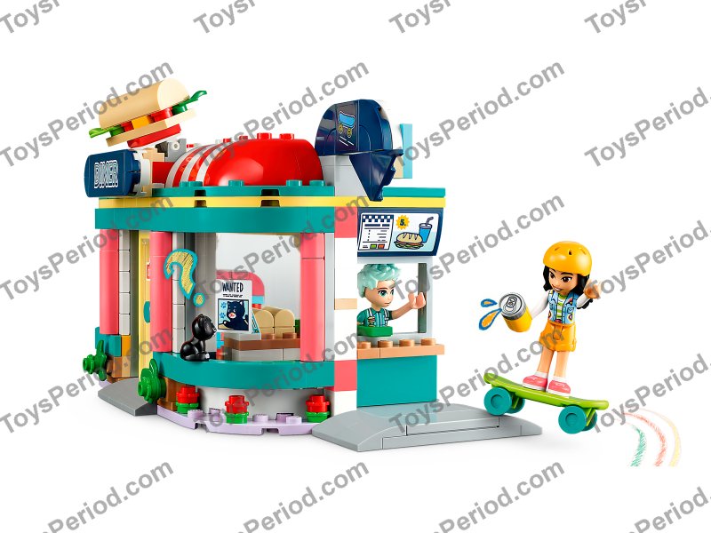 LEGO 41728 Heartlake Downtown Diner Set Parts List