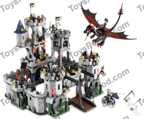 LEGO 7094 King's Castle Siege Instructions and Parts List